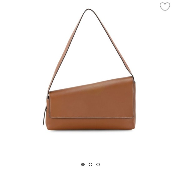 STAUD Handbags - Staud  Acute Tan Leather Shoulder Bag NWT